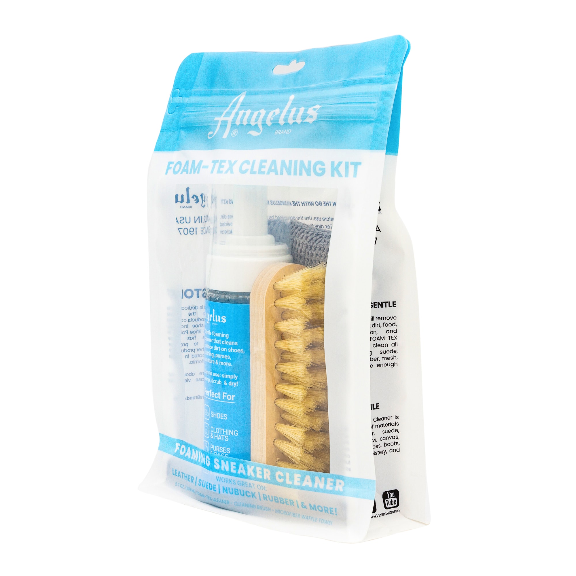 12 Pack: Angelus® Foam Tex Sneaker Cleaning Kit